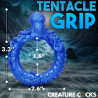 Creature Cocks Cockring Poseidon's Octo-ring Bleu